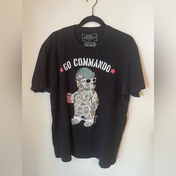 riot society Other - Go Commando Men's Riot Society T Shirt Size XL